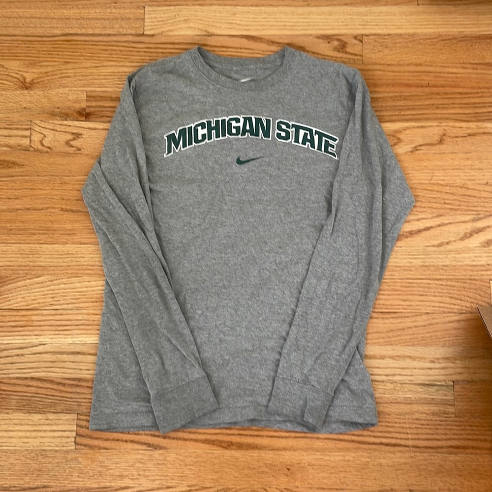 nike michigan state long sleeve